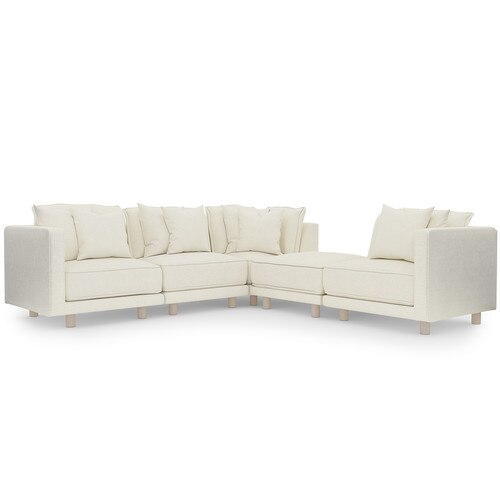 Oslo 5 Piece Sectional Tete A Tete